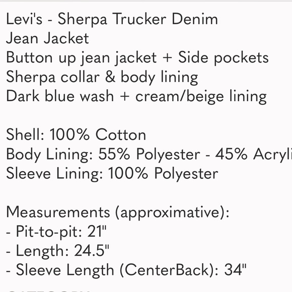 Levi's - Sherpa Trucker Denim Jean Jacket - Picture 3 of 16